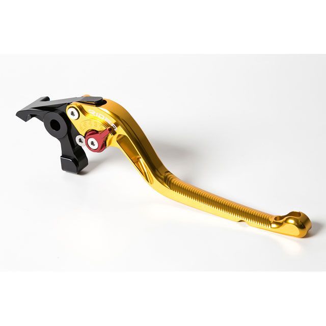 リデア アジャストブレーキレバー（ゴールド） アジャスト レッド RIDEA バイクの通販は
