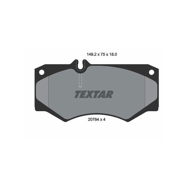 テクスター 2078401 ブレーキパッド TEXTAR 9,094円