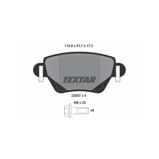 テクスター 2355701 ブレーキパッド TEXTAR
