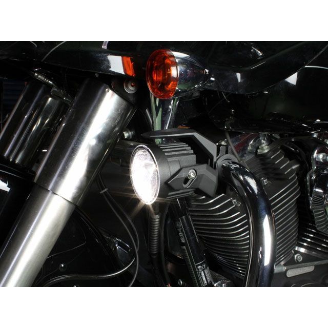 シリウス 汎用 LED フォグランプセット カラー ブラック SIRIUS バイク