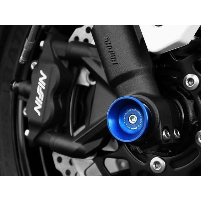 バルターモトコンポーネンツ YZF-R1 YZF-R6 アクスルスライダー フロント用 カラー グリーン Valter Moto component…の通販は