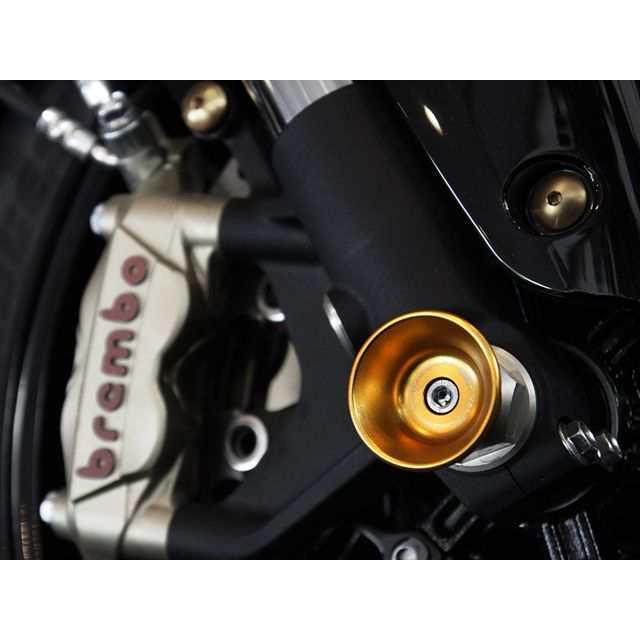 バルターモトコンポーネンツ YZF-R1 YZF-R6 アクスルスライダー フロント用 カラー グリーン Valter Moto component…の通販は