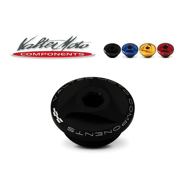 バルターモトコンポーネンツ オイルフィラーキャップ カラー ブラック Valter Moto components
