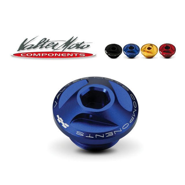 バルターモトコンポーネンツ MT09 オイルフィラーキャップ カラー ブルー Valter Moto components