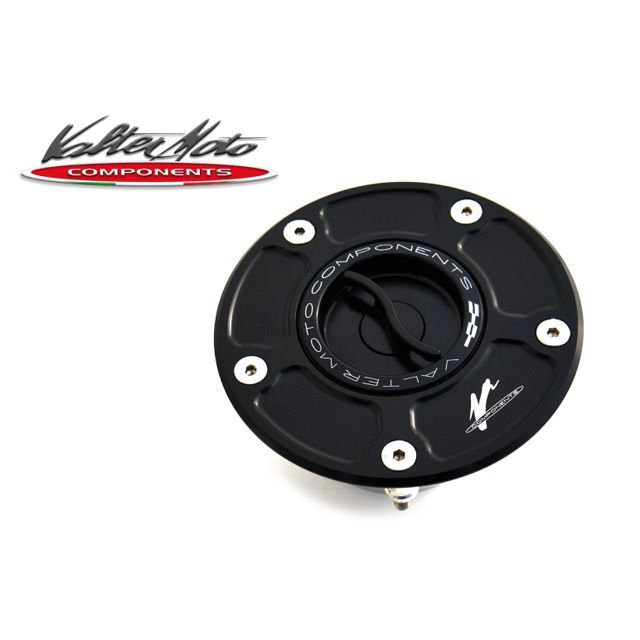 バルターモトコンポーネンツ タンクキャップ（ブラック） Valter Moto components