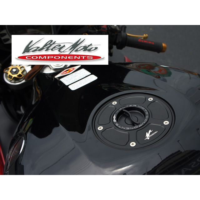 バルターモトコンポーネンツ タンクキャップ（ブラック） Valter Moto