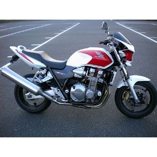 ワールドウォーク CB1300SF 汎用ビキニカウル DS-01 typeAero（パールサンビームホワイト×キャンディーアルカディアンレッド） WW_1