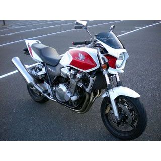 ワールドウォーク CB1300SF 汎用ビキニカウル DS-01 typeAero（パールサンビームホワイト×キャンディーアルカディアンレッド） WW_2
