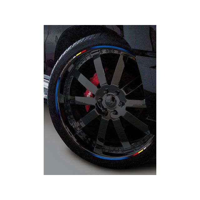MDF エムディーエフ トリコローレ リムストライプ カラー