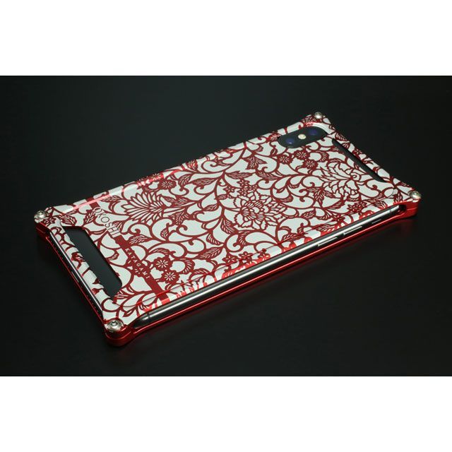 GILD design（mobile item） GOK-422AR OKOSHI-KATAGAMI アラベスク for iPhoneXs/X（レッ…の通販は