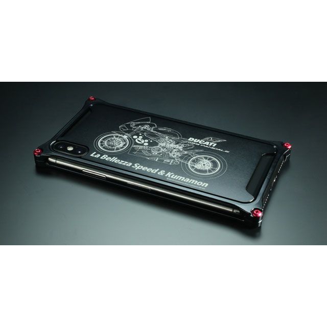 GILD design（mobile item） GKL-422BIK くまモン×ラ・ベレッツァ×GILDdesignコラボケース iPhoneXs…の通販は 13,200円