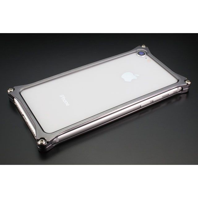 GILD design（mobile item） GI-402GR ソリッドバンパーfor iPhone 8/7（グレー） GILD design …