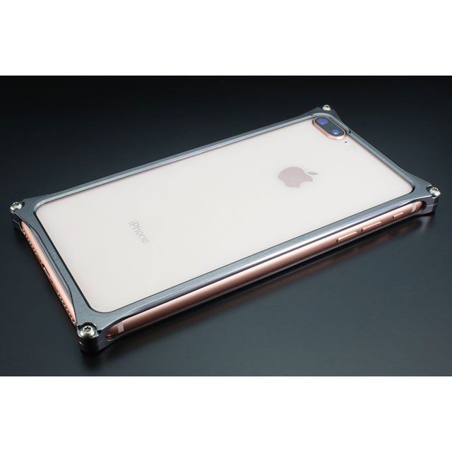 GILD design（mobile item） GI-412GR ソリッドバンパーfor iPhone 8Plus/7Plus（グレー） GILD…