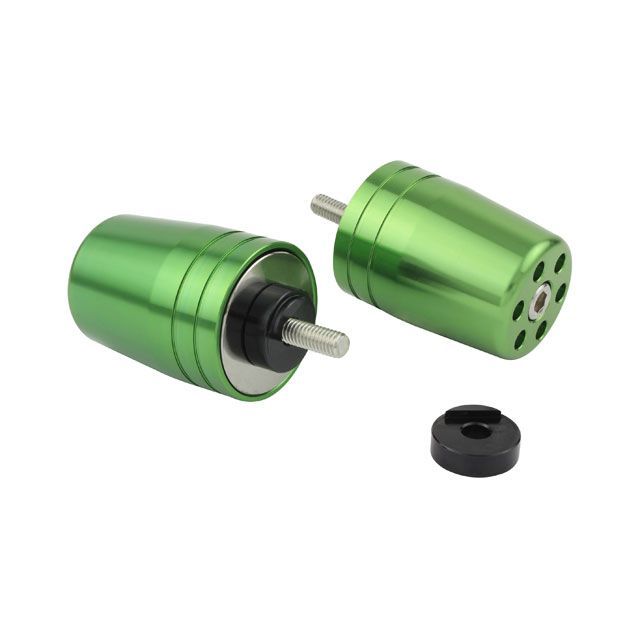 ポッシュフェイス ウルトラヘビーバーエンド YAMAHA系 M6タイプ カラー ライトグリーン POSH Faith バイクの通販は 5,173円