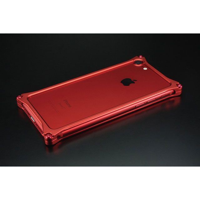 GILD design（mobile item） GI-402MR Solid bumper Matte RED Edition for iPhon…