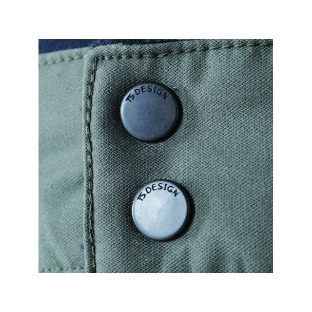 TSデザイン ライトウォームパンツ（カーキ） サイズ LL TS DESIGN バイク