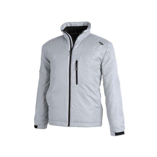 TSデザイン メガヒートライトウォームジャケット（シルバーグレー