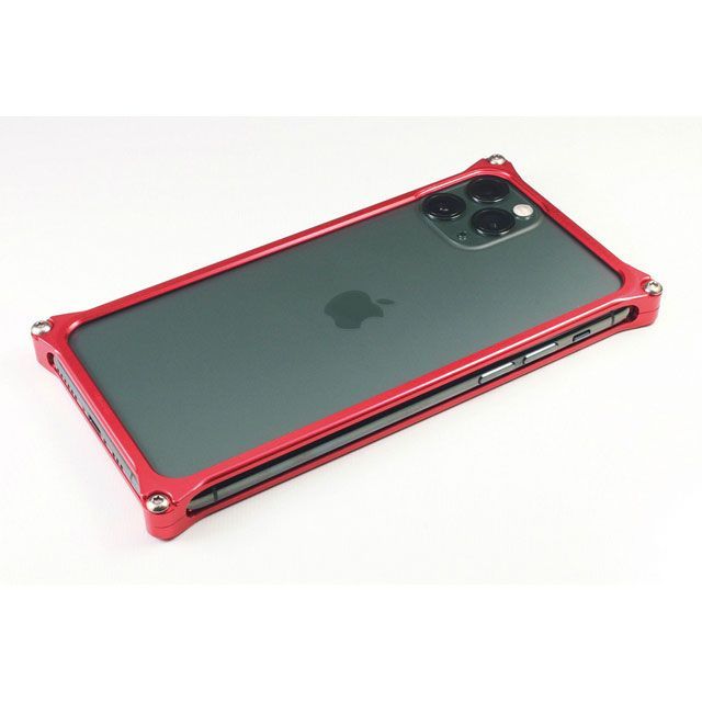 GILD design（mobile item） GI-427R ソリッドバンパー for iPhone 11 Pro Max（レッド） GILD …