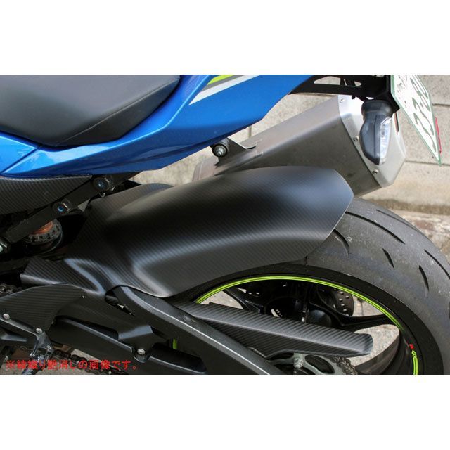 GSX-R1000R SPEEDRA カーボン ブラック リアフェンダー SPEEDRA GSX-R1000/R リアフェンダー ロングタイプ ドライカーボン