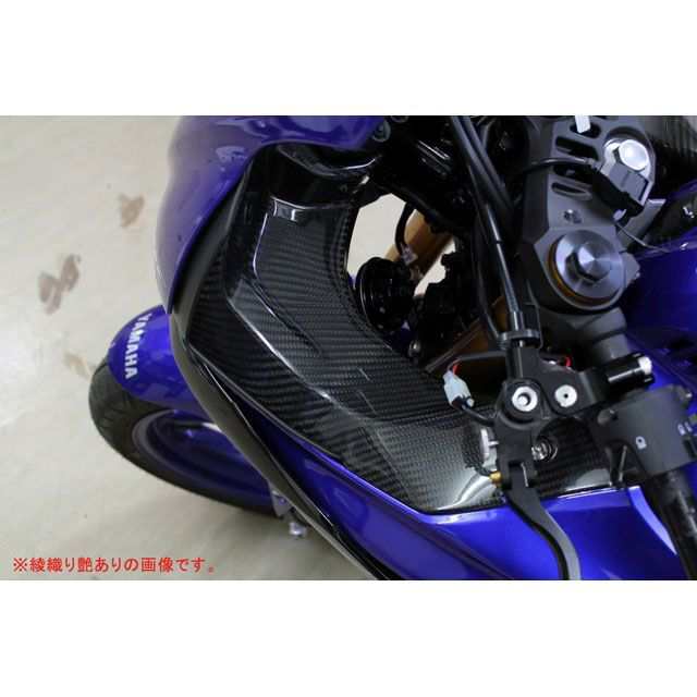 SPEEDRA YZF-R25/YZF-R3 インナーサイドパネル 左右セット ドライカーボン 仕様 平織り艶消し SPEEDRA バイクの通販は