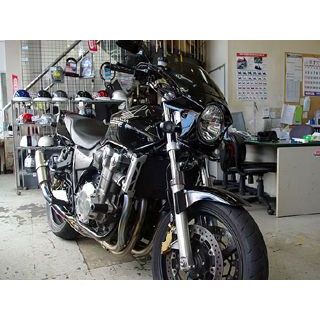 上品なスタイル CB1100カウル ガンメタリック塗装済み 切り取ら