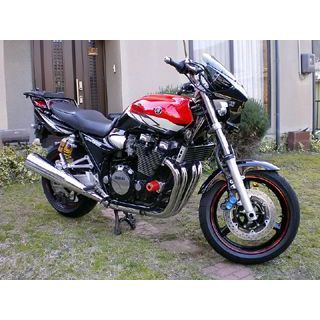 ワールドウォーク XJR1300/400R 汎用ビキニカウル DS-01 typeR（ブラックメタリックX） WW バイクの通販は