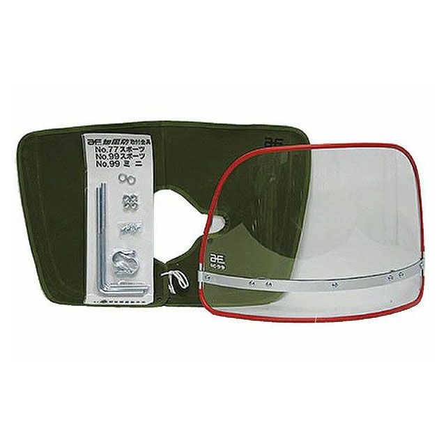 ゼットファーザーブラザーズ クリアフーボー（風防）＆フチ赤