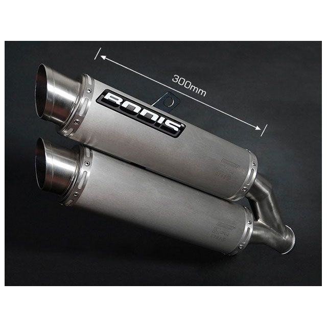 ボディス VFR1200F スリップオン ステンレス（シルバー・ブラッシュト）GPC-X2 for VFR1200F（10-）EU公道走行可 純正サ…の通販は