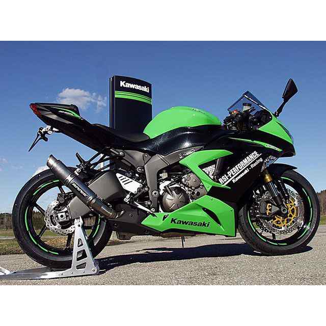ボディス NINJA ZX-6R GP1 スリップオン・ステンレス/フルチタン