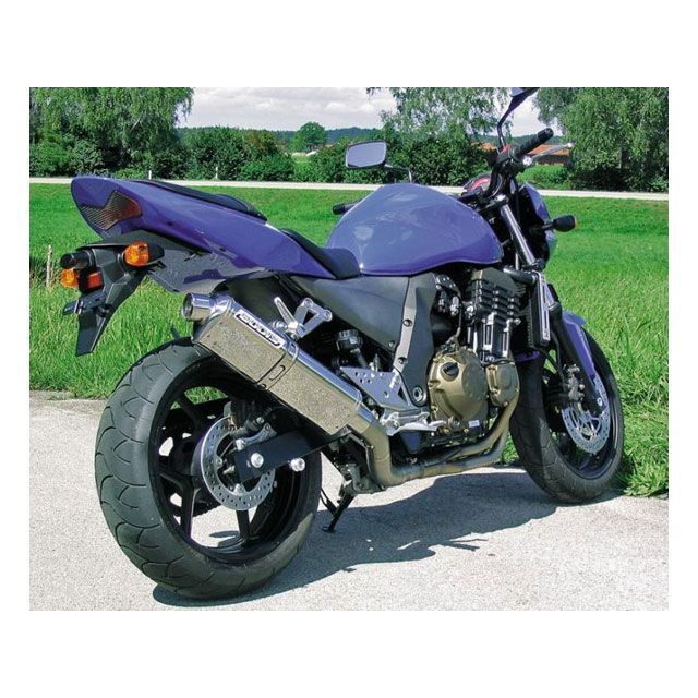 ばん ボディス Z750/Z750R スリップオンマフラー ステンレス Three-Tec G