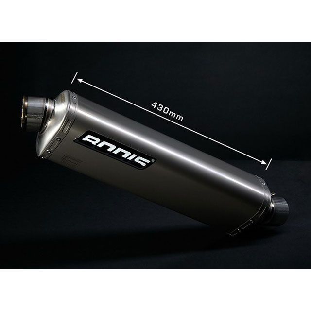 ボディス ZZR1400 Three-Tec フルシステムレーシングマフラー 4in1（VRキャタライザー）ステンレス/チタニウム for ZZR1…の通販は