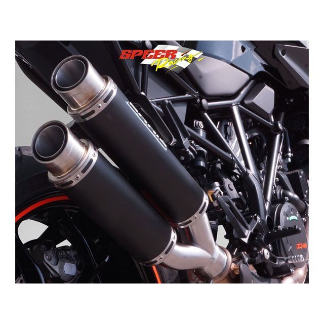 ボディス 1290 SUPER DUKE R GPX2 スリップオンマフラー ステンレスブラック｜KTSD1290-019 BODIS