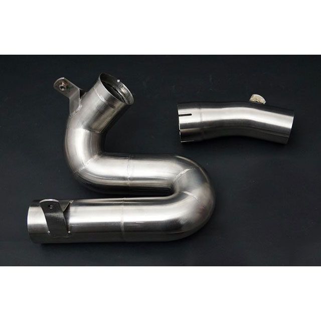 ボディス F3/BRUTALE/RIVALE/STRADALE/RR 675/800 プレサイレンサー用リプレイスメントパイプ TRIOBOLICO…