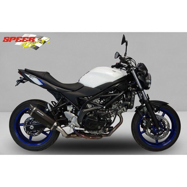 ボディス SV650 / Gladius P-TEC IIN スリップオンマフラー ステンレスブラック｜SSV650-011 BODIS_1