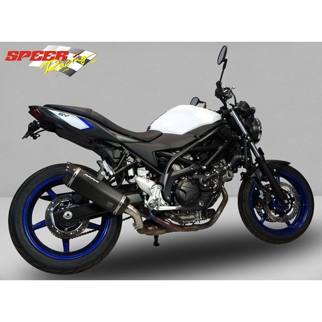 ボディス SV650 / Gladius P-TEC IIN スリップオンマフラー ステンレスブラック｜SSV650-011 BODIS_2