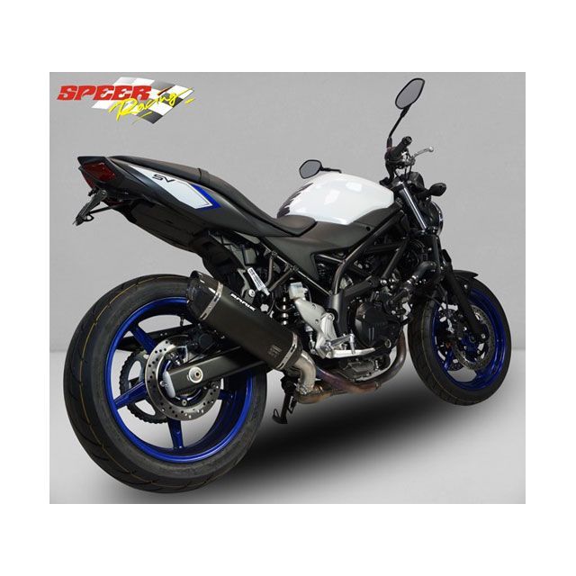 ボディス SV650 / Gladius P-TEC IIN スリップオンマフラー ステンレスブラック｜SSV650-011 BODIS_3