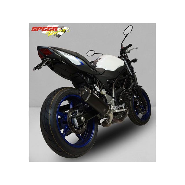 ボディス SV650 / Gladius P-TEC IIN スリップオンマフラー ステンレスブラック｜SSV650-011 BODIS_4
