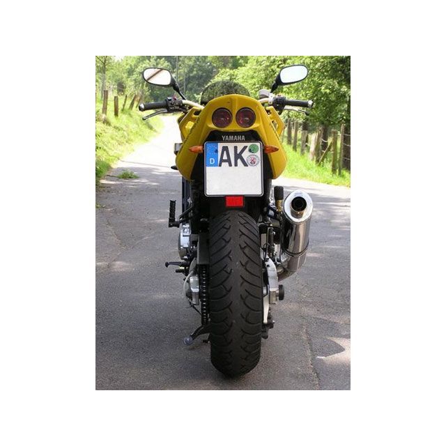 ボディス Fazer 1000 スリップオンマフラー ステンレス Oval 1OK G ヨーロッパ公道走行認可 for Fazer 1000（01-…_3