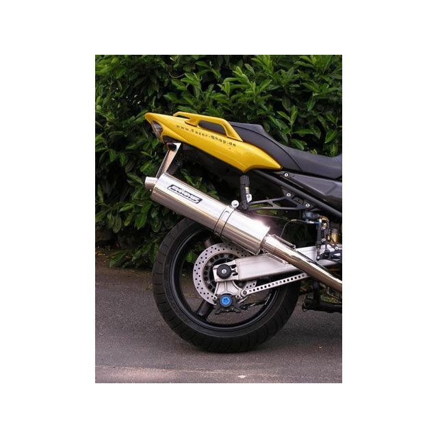 ボディス Fazer 1000 スリップオンマフラー ステンレス Oval 1OK G ヨーロッパ公道走行認可 for Fazer 1000（01-…_4