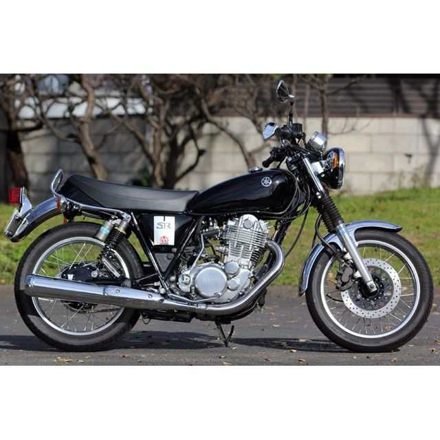 SP忠男 SR400 POWER BOX チタンパイプ(インナーBOXタイプ) SP TADAO バイクの通販は