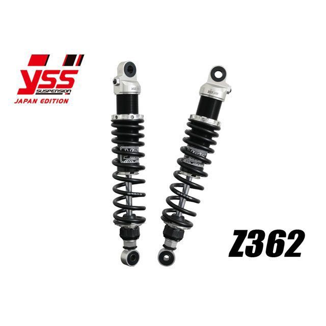 YSS GSX1100S リアサスペンション ツインショック RZ362 ボディカラー シルバー スプリングカラー ホワイト YSS RACING …の通販は