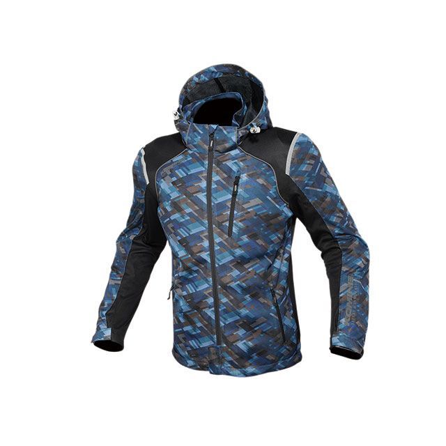 コミネ 2020春夏モデル JK-135 プロテクトフルメッシュパーカ（プレイドネイビー） サイズ XL KOMINE バイクの通販は