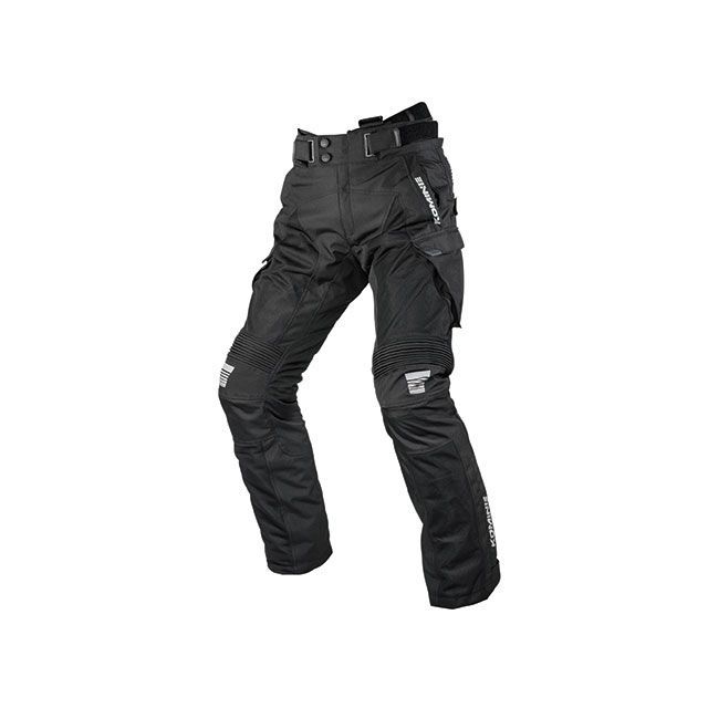 コミネ 2020春夏モデル PK-746 プロテクトアドベンチャーメッシュパンツ（ブラック） サイズ MB KOMINE バイクの通販は