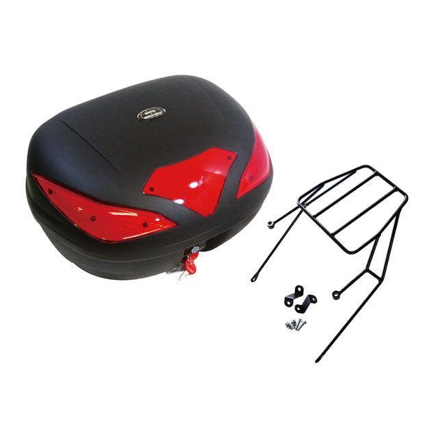 【特価品】ワールドウォーク シグナスX シグナスX（SEA5J/SED8J）用リアキャリア リアボックスセット 容量 43リッター WW