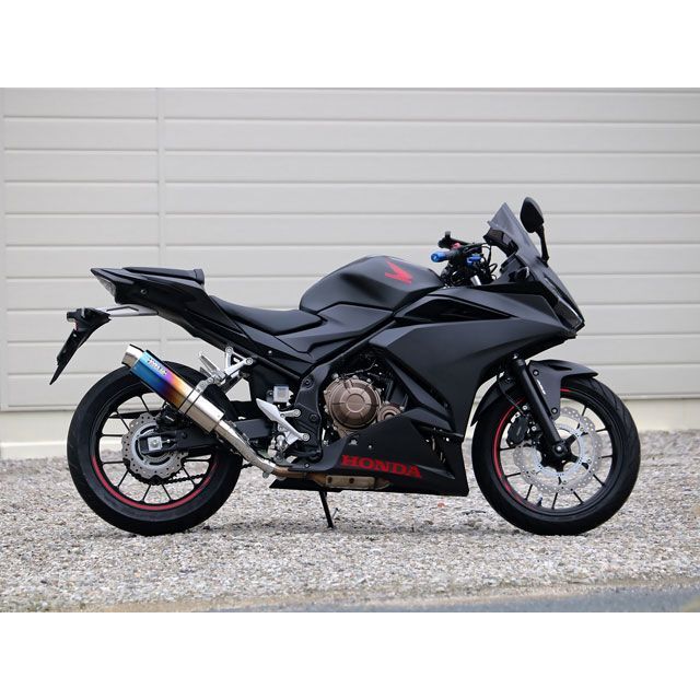 ダブルアールズ CBR400R ラウンドフルエキゾースト チタン（焼色） WR’S 34,451円