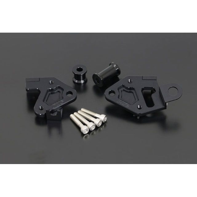 ピーエムシー エンジンマウントキット MKII 黒 後/2PC PMC バイクの通販は