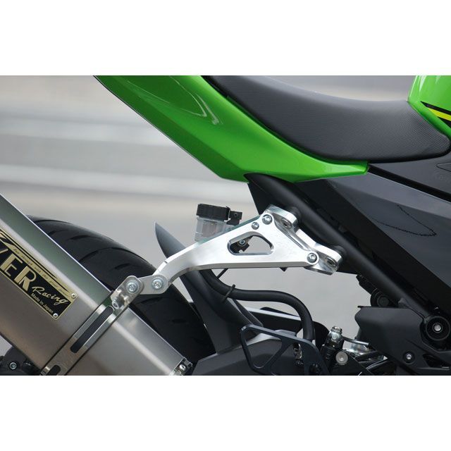 オーバーレーシング Ninja250/400 Ninja250/400（18-） アルミビレットステー（シルバー） OVER RACING