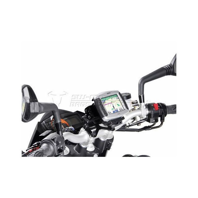 SWモテック QUICK-LOCK（クイックロック）GPS-マウント ショックアブソーベント ブラック SW-MOTECH