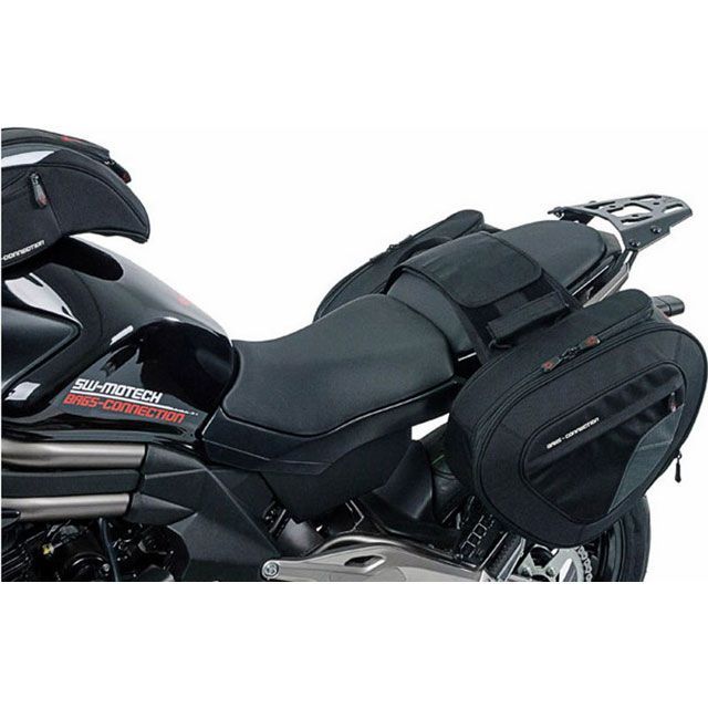 SWモテック ER-6f ER-6n ヴェルシス650 ALU-RACK（アリュラック）-ブラック- SW-MOTECH バイクの通販は