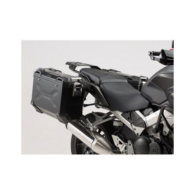 SWモテック VFR 800 X Crossrunner TRAX（トラックス）ADV パニアシステム ブラック 37/37 L、Honda VFR… 144,676円